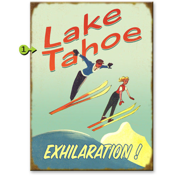 Exhilaration - Vintage Sign