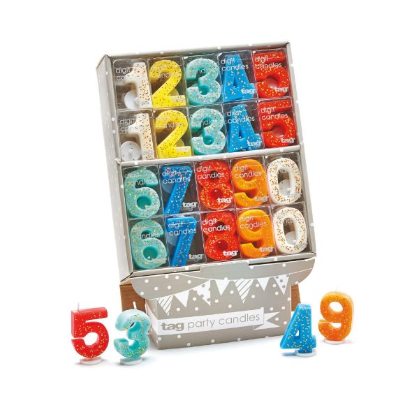 Number Party Candles