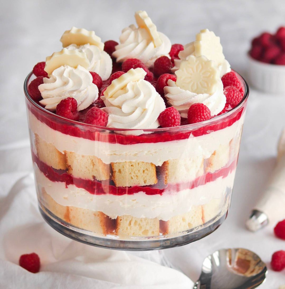 Raspberry Cheesecake Trifle