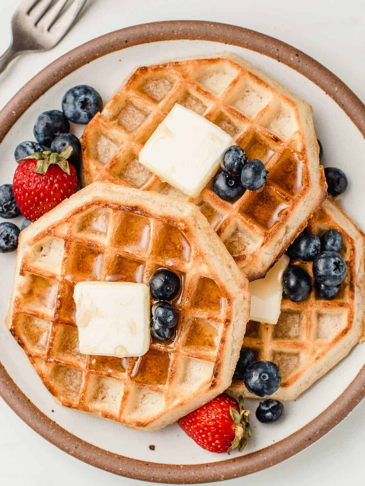 Sourdough Waffles