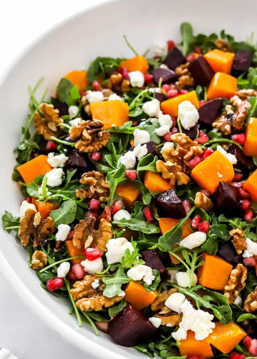 Butternut Squash and Beet Salad