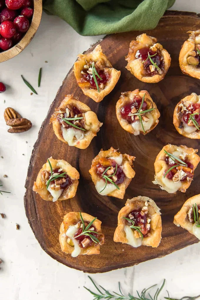 Cranberry Brie Bites