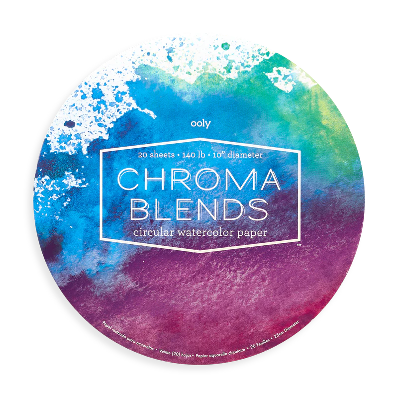 Chroma Blends Circular  Watercolor Paper Pad