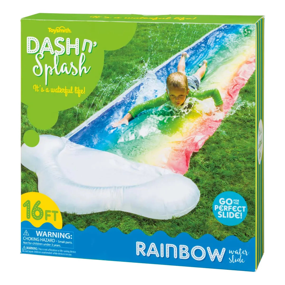 Dash N Splash Rainbow Slide