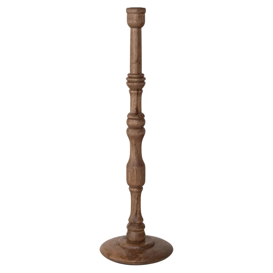 Large Wood Taper Holder