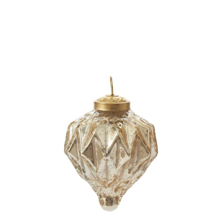 Jaunty Gold Ornament 3in