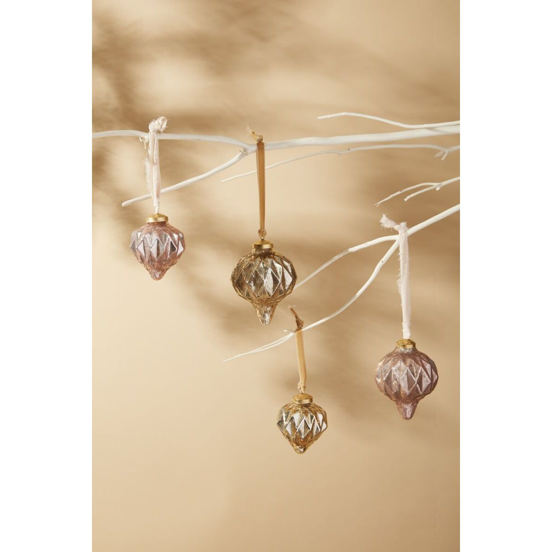 Jaunty Gold Ornament 3in