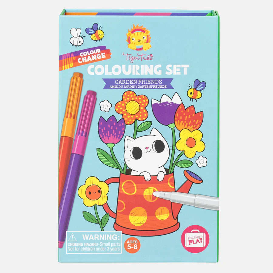 Color Change Coloring Set - Garden Friends