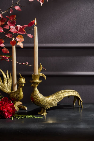 Emerson the Pheasant Candlestick