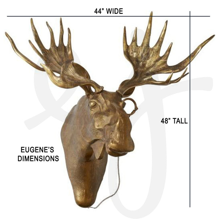 Eugene the Moose Wall Mount