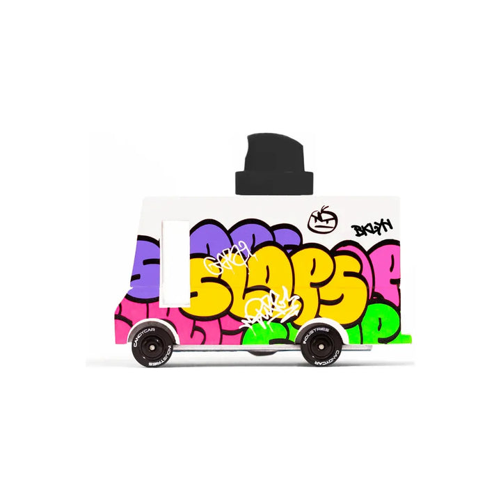 Graffiti Van Black