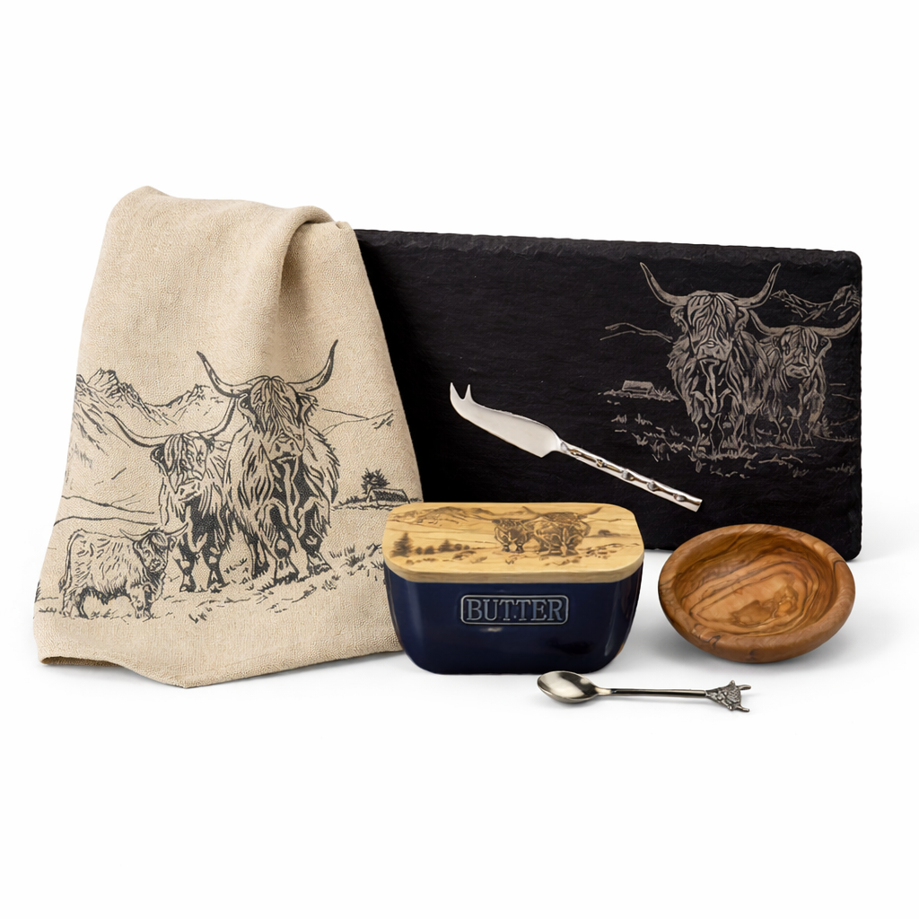Highland Cow Charcuterie Bundle