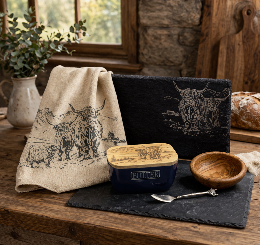 Highland Cow Charcuterie Bundle
