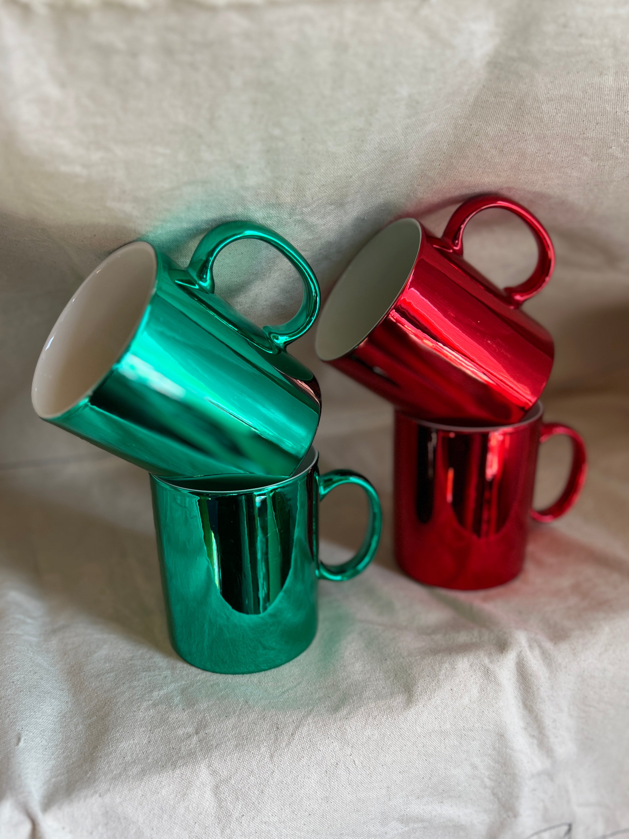 Holiday Metallic Mug