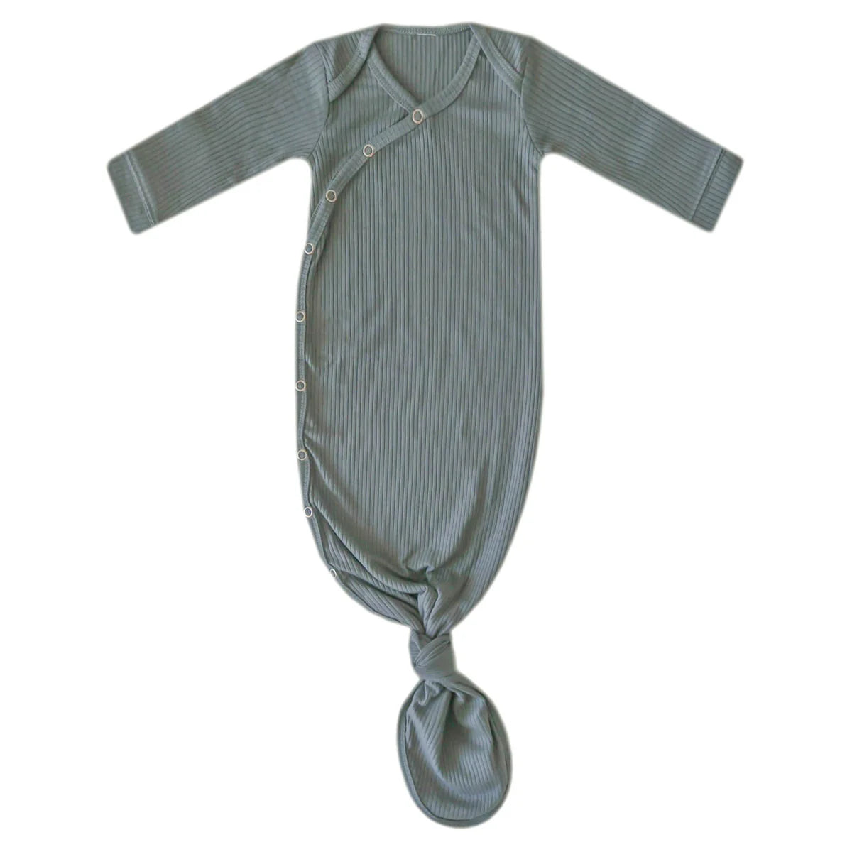 Moss Newborn Knotted Gown