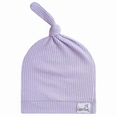 Periwinkle Top Knot Hat