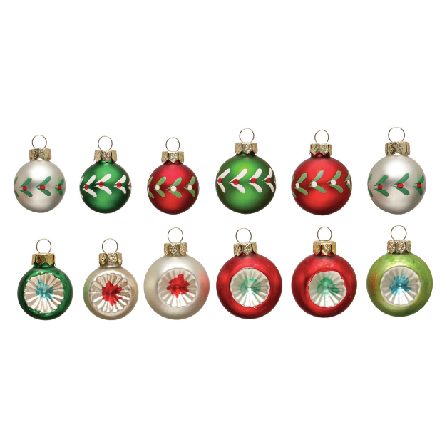 Colorful Vintage Ornaments