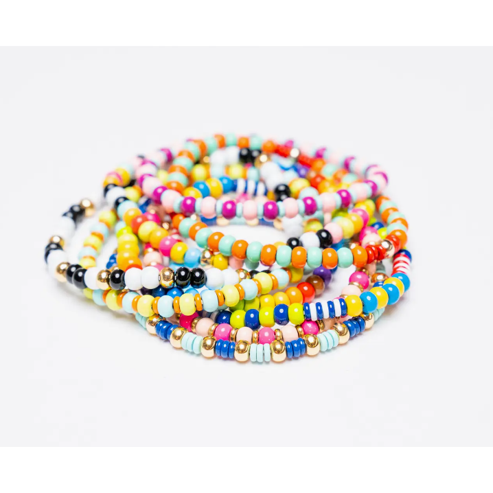 Small Beaded Malibu Sugar Bracelet