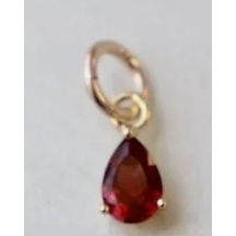 Katie Waltman Teardrop Birthstone Charm
