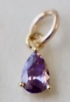 Katie Waltman Teardrop Birthstone Charm