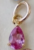 Katie Waltman Teardrop Birthstone Charm