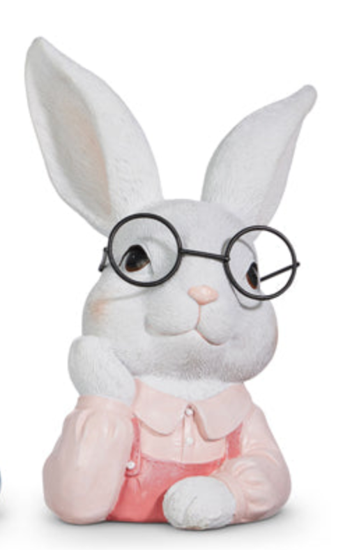 Bunny with Glasses Bust