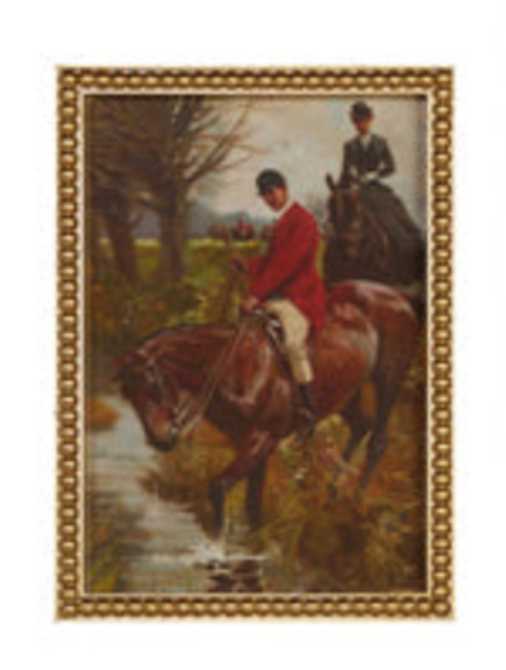 Vintage Framed Hunting Wall Art