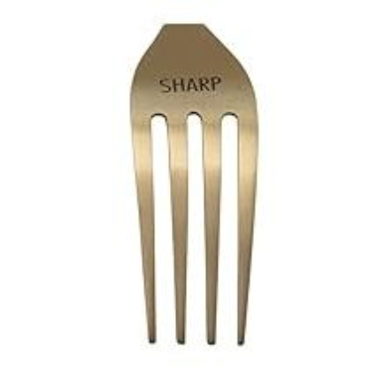 Gold Fork Cheese Marker