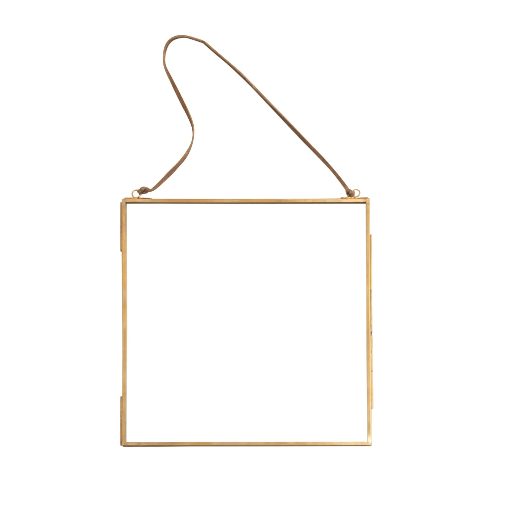 Square Brass Frame