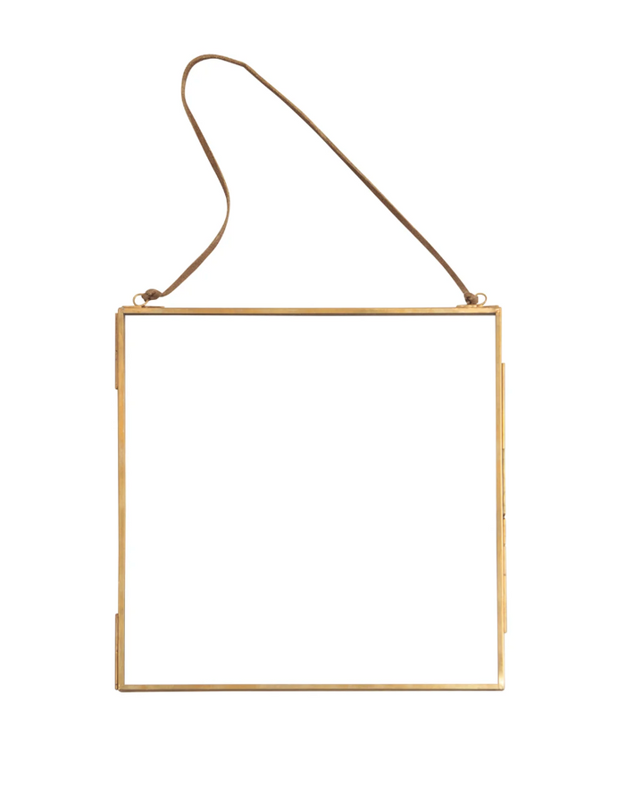 Square Brass Frame