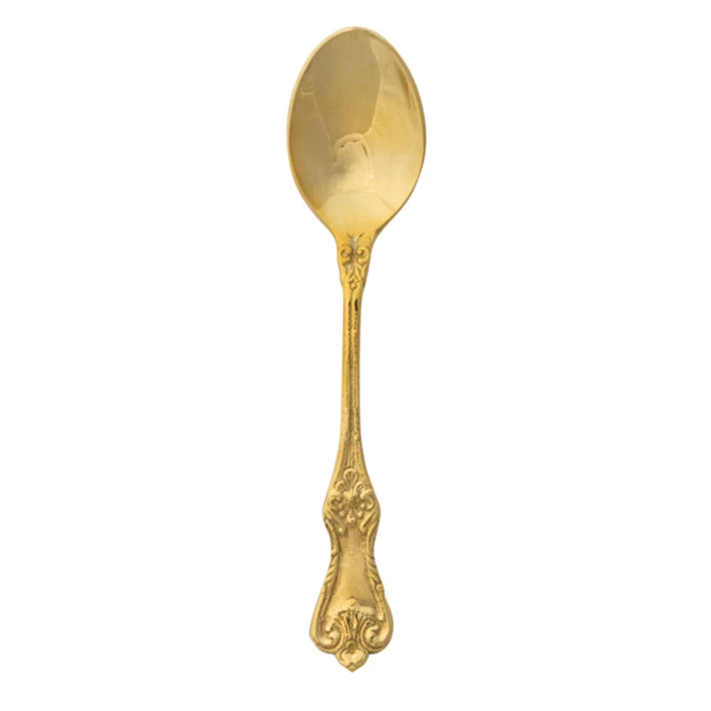 Ornate Gold Spoon