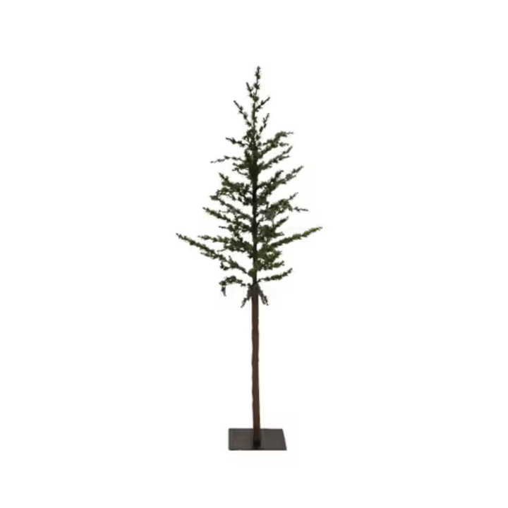 Pine Tree with Metal Base