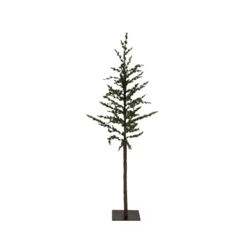 Pine Tree with Metal Base