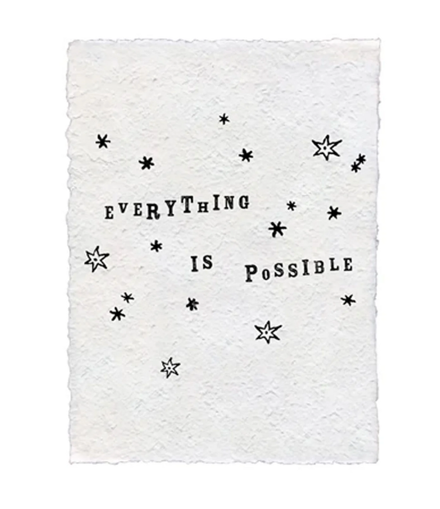 Handmade Paper Print (ALL)