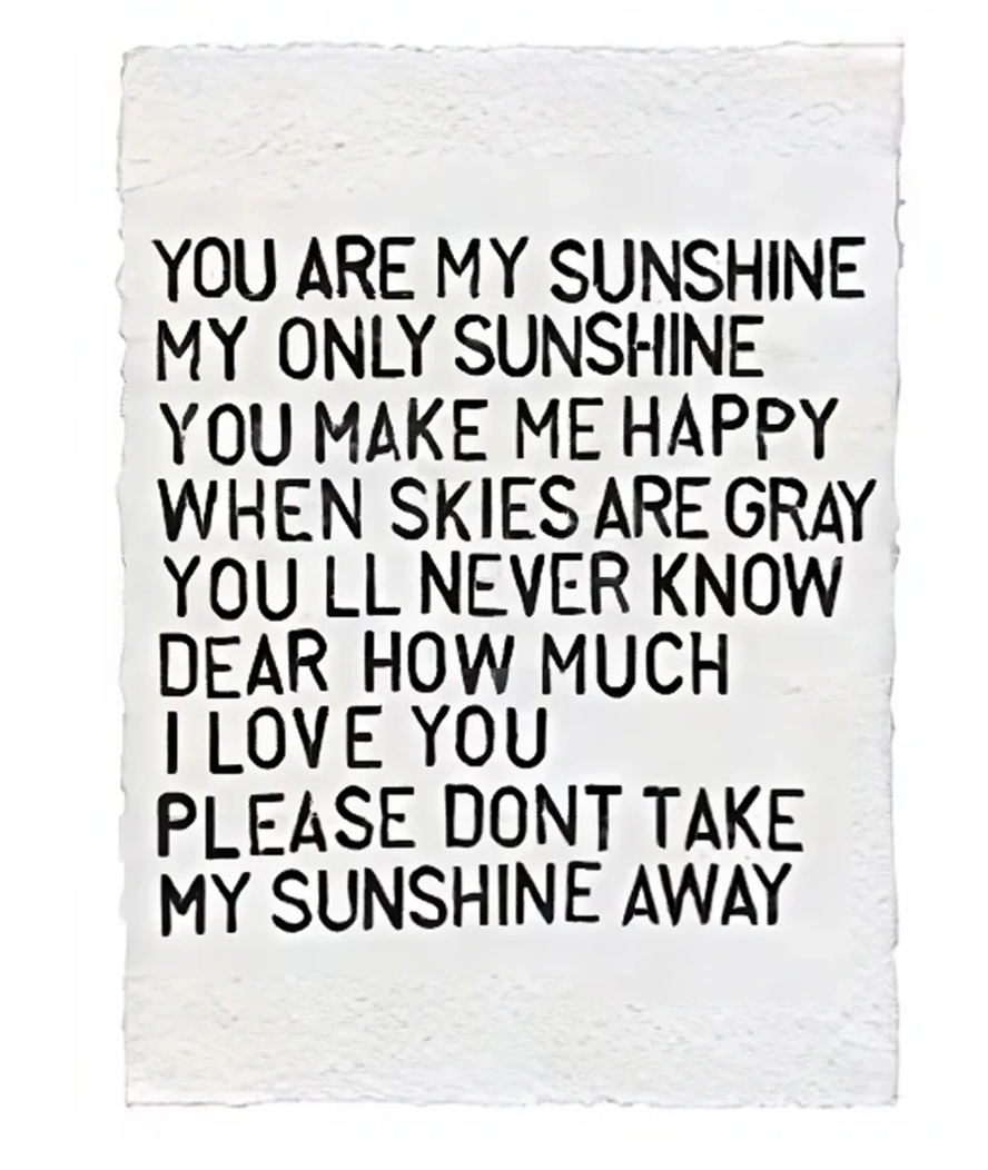 Handmade Paper Print (ALL)