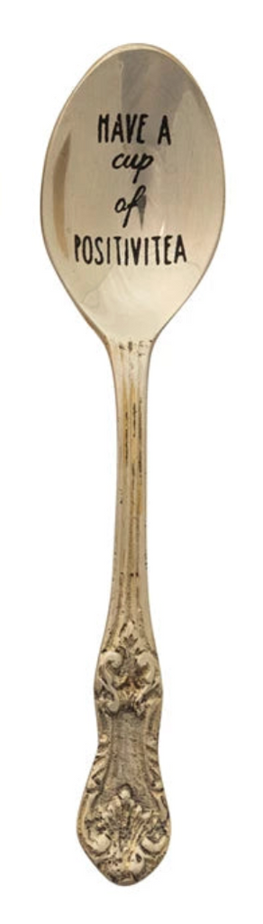 Spoons with Etched Sayings