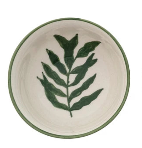 Botanical Stoneware Bowl