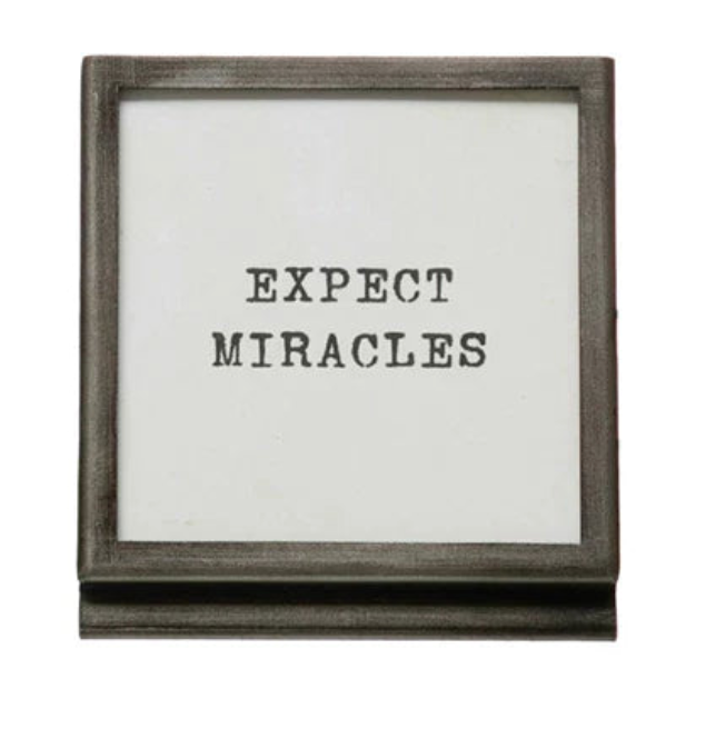 Silver Square Framed Quote