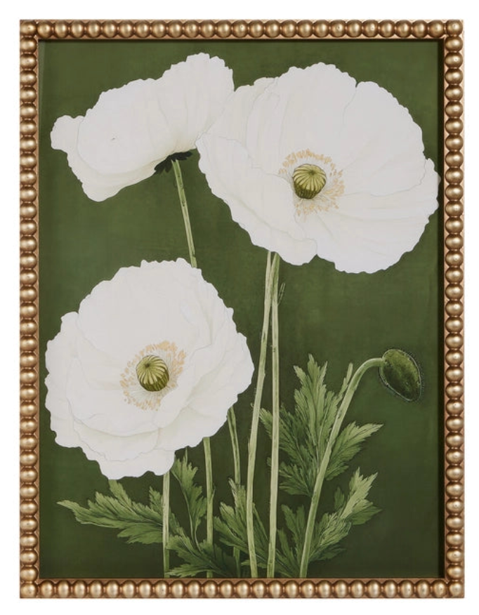 Poppy Petals Framed Wall Art