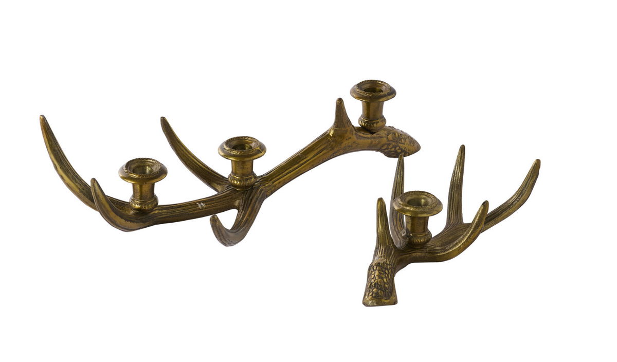 Elegant Antler Candleholder