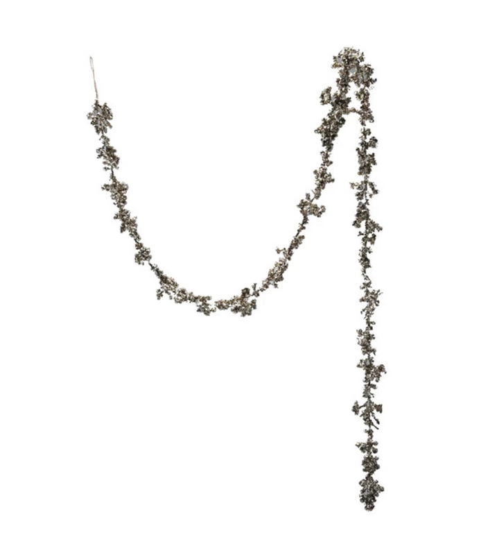 Champagne Glitter Garland 72"