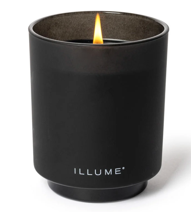 Blackberry Absinthe Glass Candle Small