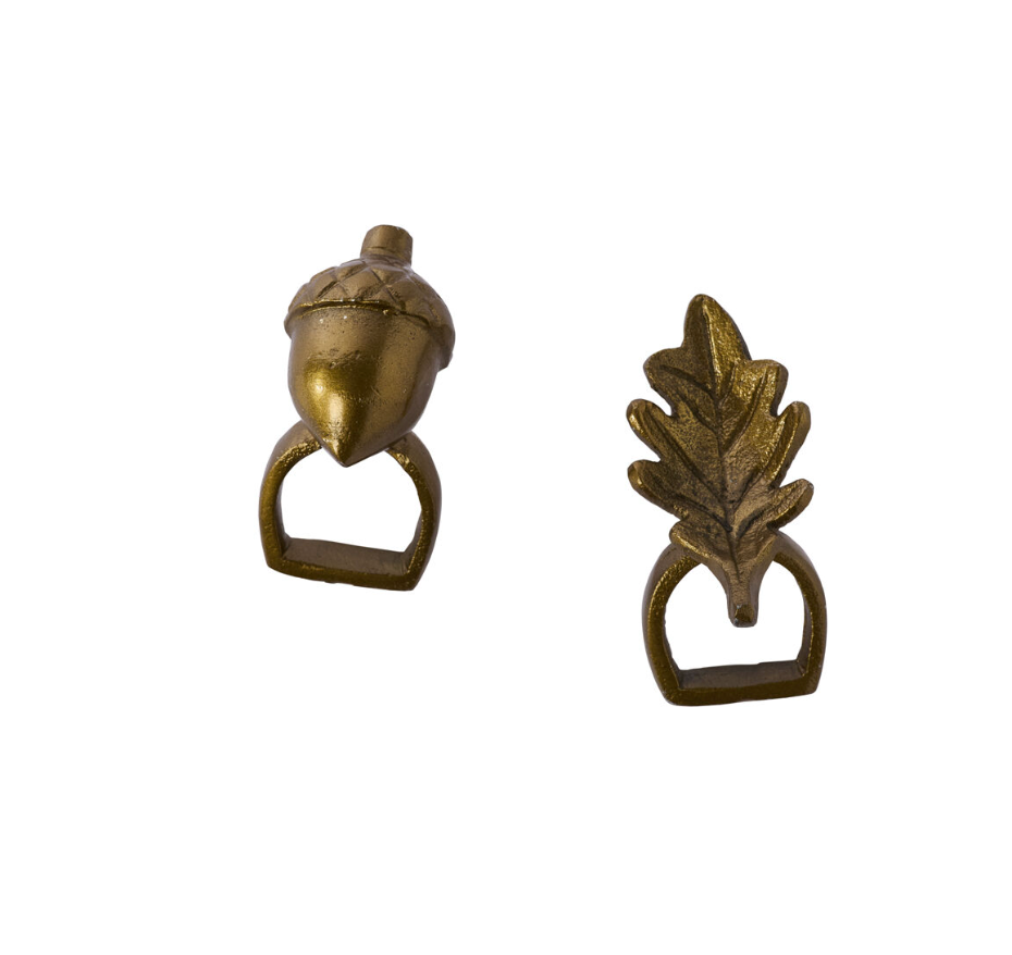 English Oak Napkin Rings
