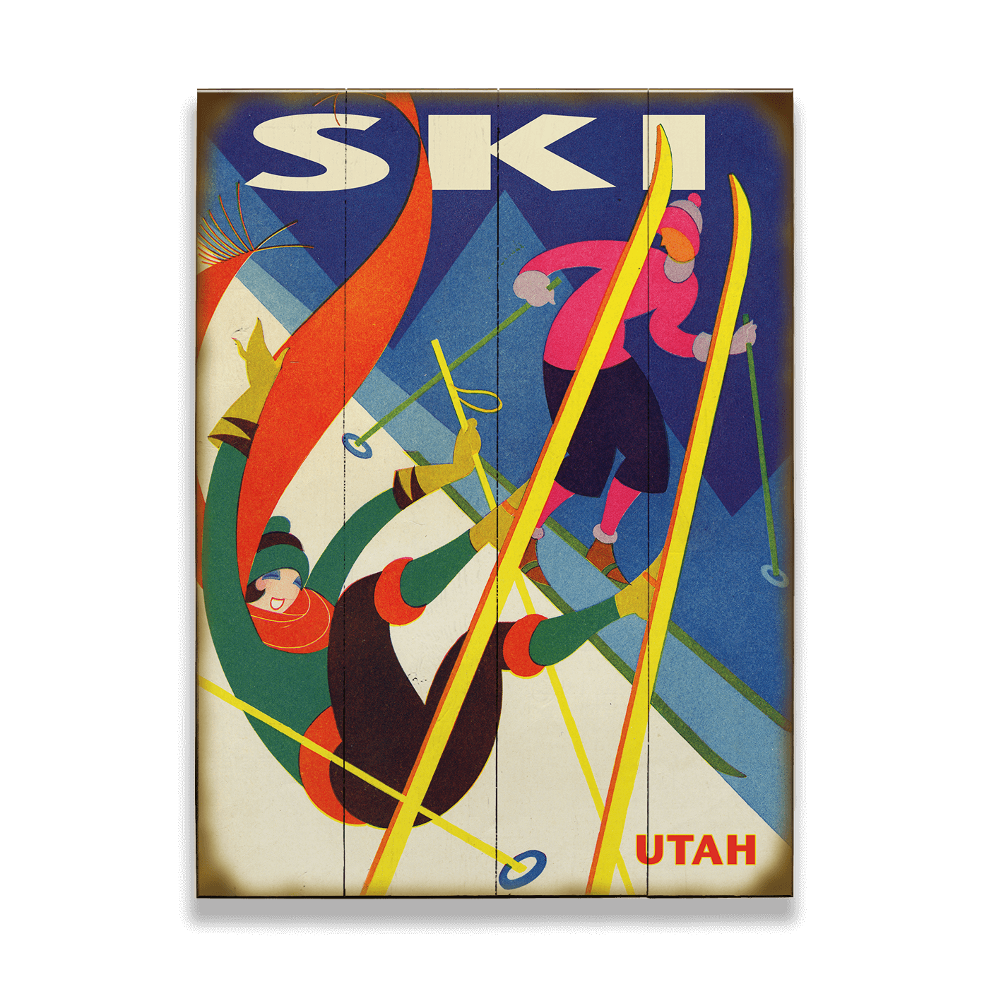 "Yardsale" Ski Personalized Vintage Sign