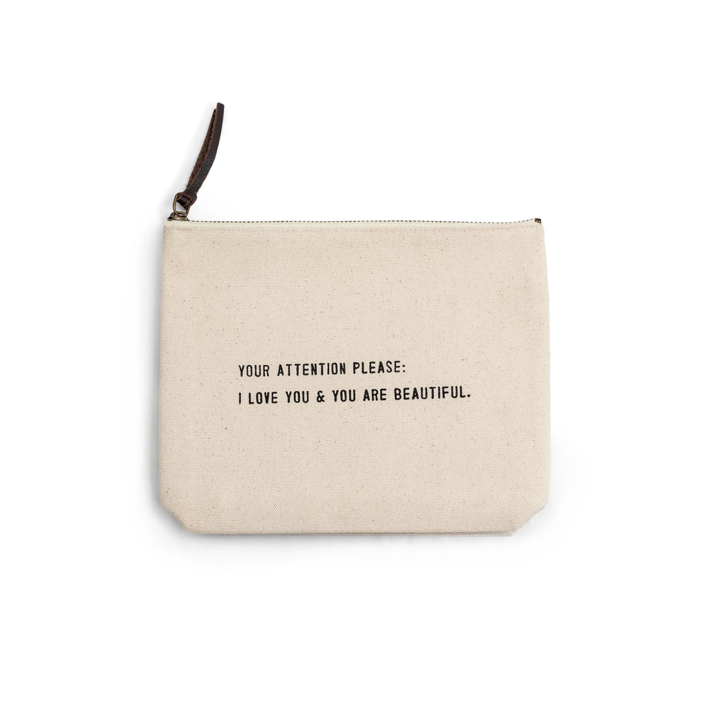 Your Attention Please Canvas Bag