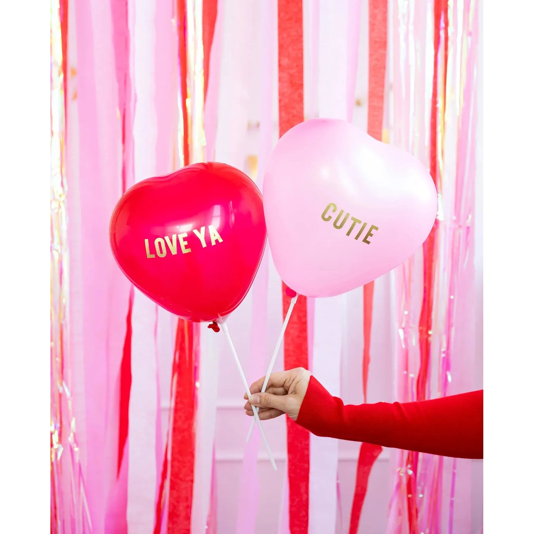 Valentine Heart Balloon Set