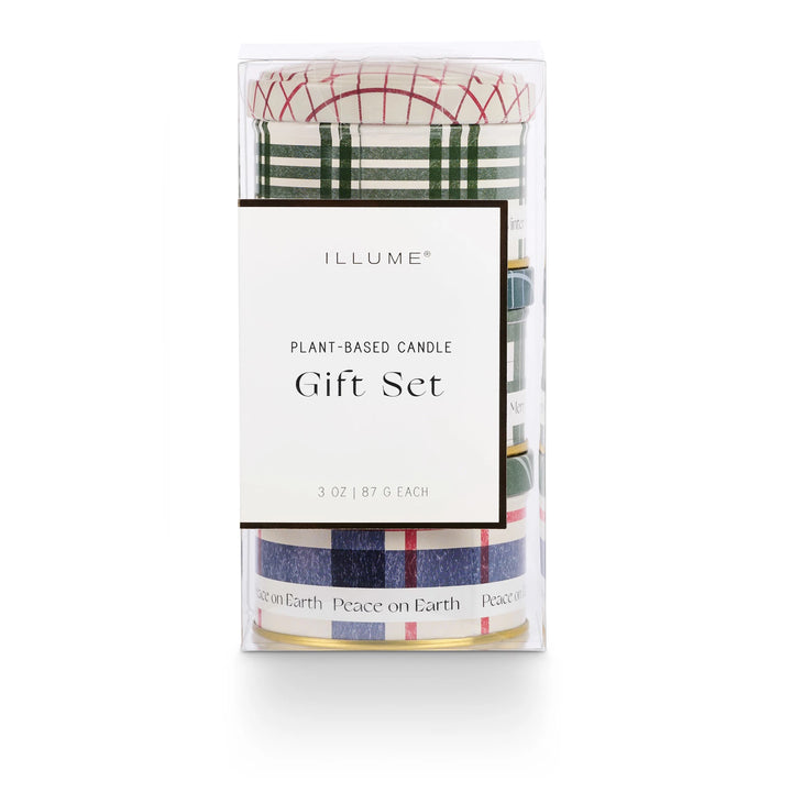 Balsam & Cedar Tin Trio Gift Set