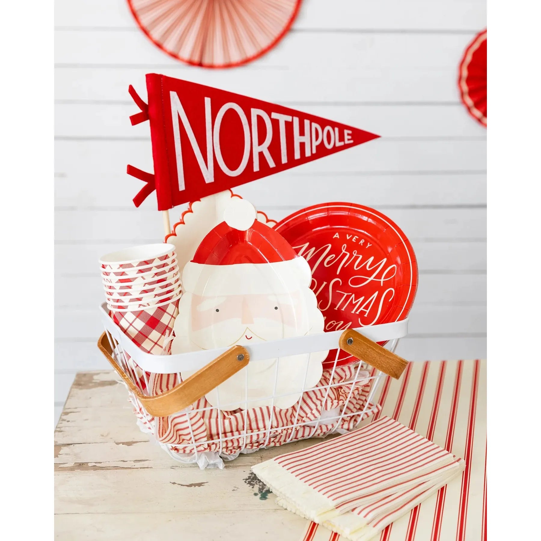 Believe North Pole Felt Pennant