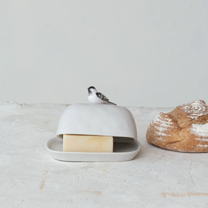 Bird Butter Dish