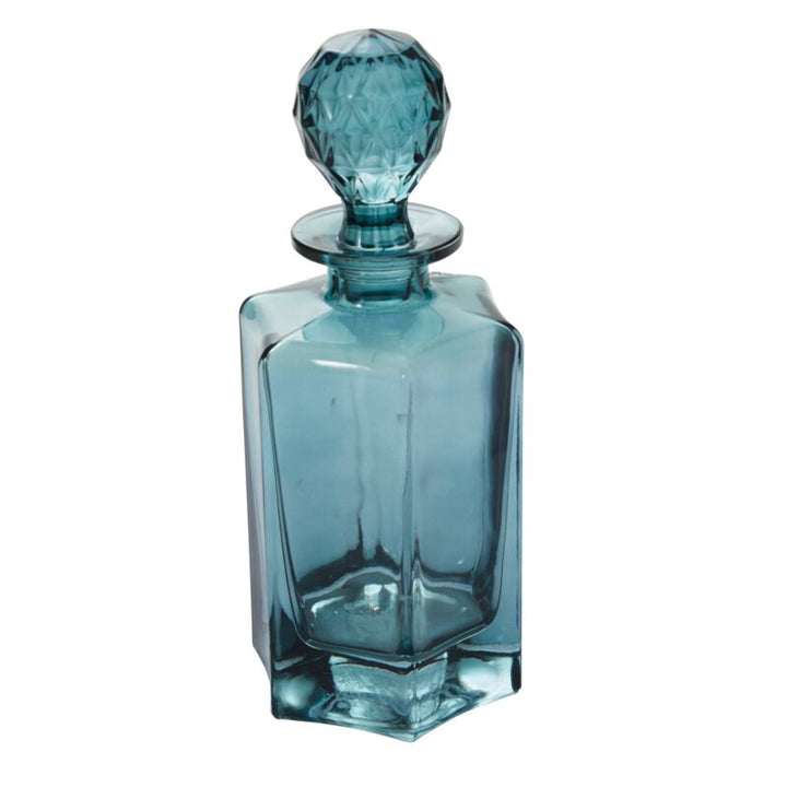 Blue Glass Decanter